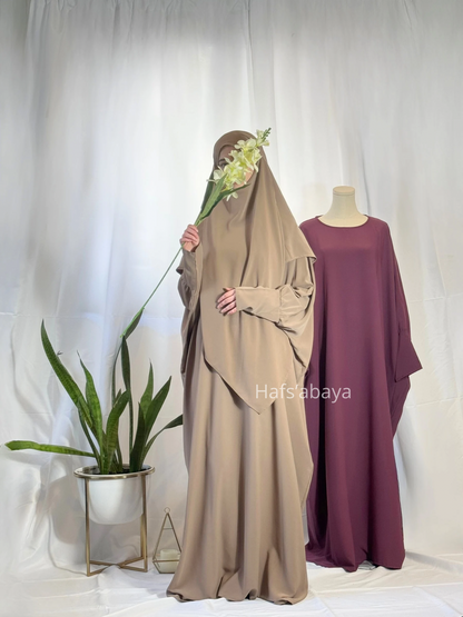 Abaya Khimar Set Medina Silk