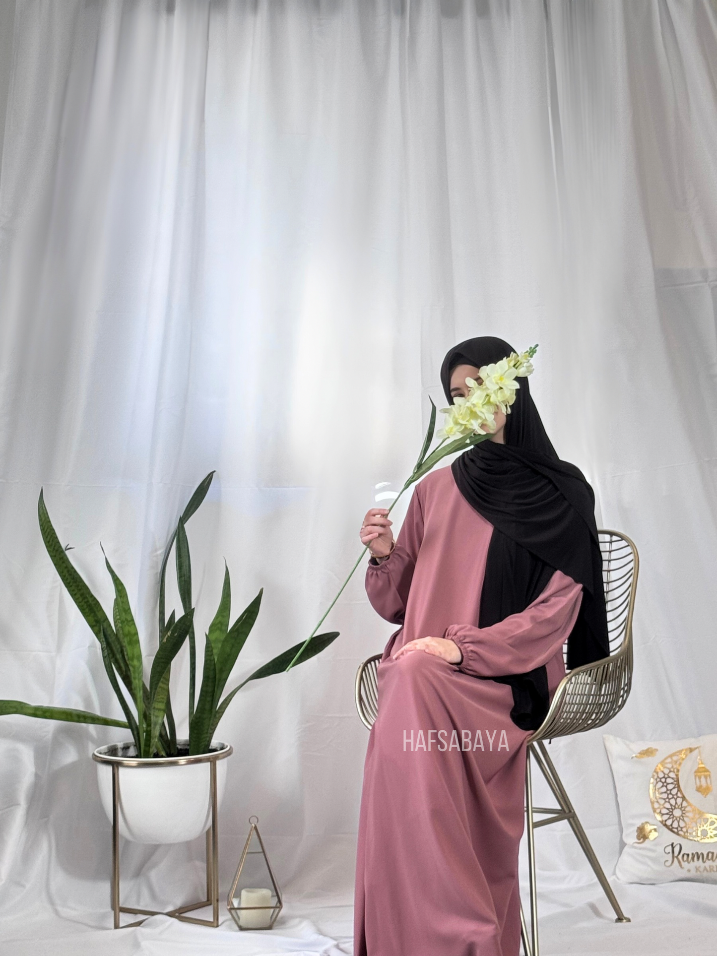 Abaya Maïssa - Abaya fluide et élégante