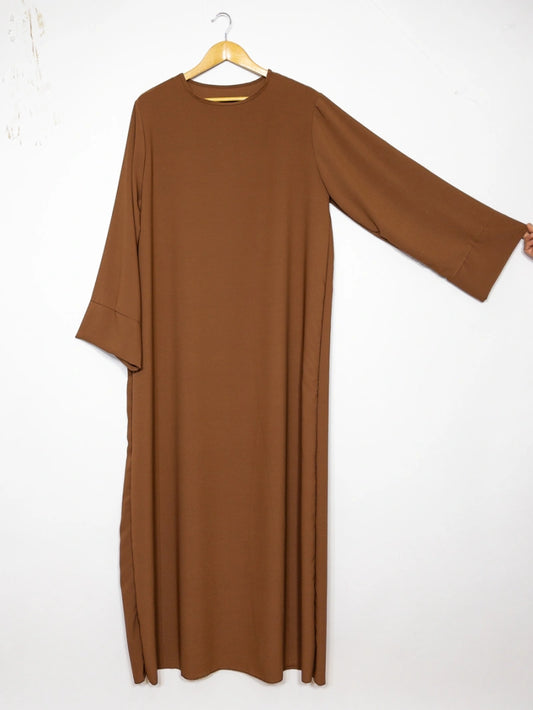 ABAYA SOIE DE MEDINE -  robe longue en soie de Médine